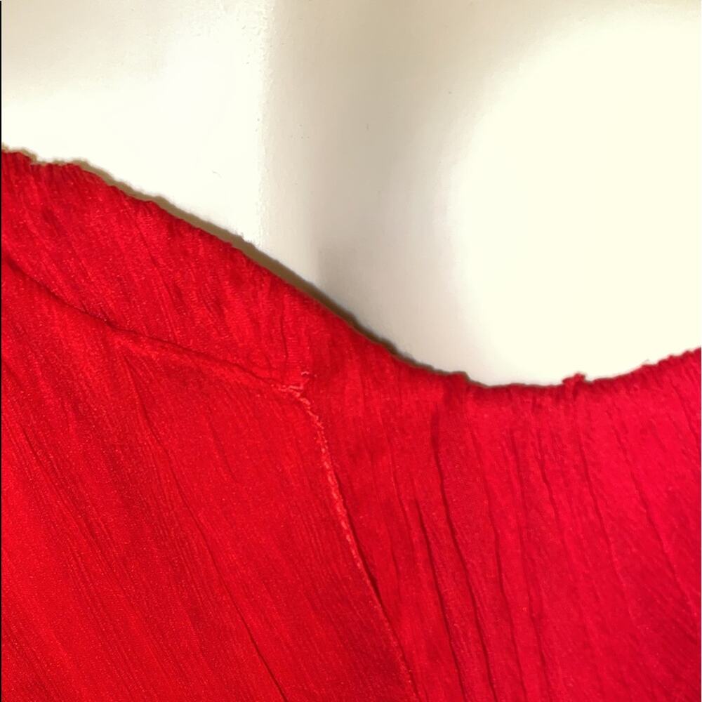 Oscar De La Renta Scarlet Long Dress - Picture 11 of 16